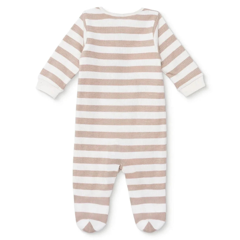 HelloBaby Bear Print Long Sleeve Footed Baby Sleepsuit (Newborn to 6-9 Months)