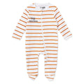 HelloBaby Striped Long Sleeve Baby Sleepsuit with Feet (Newborn to 6-9 Months)