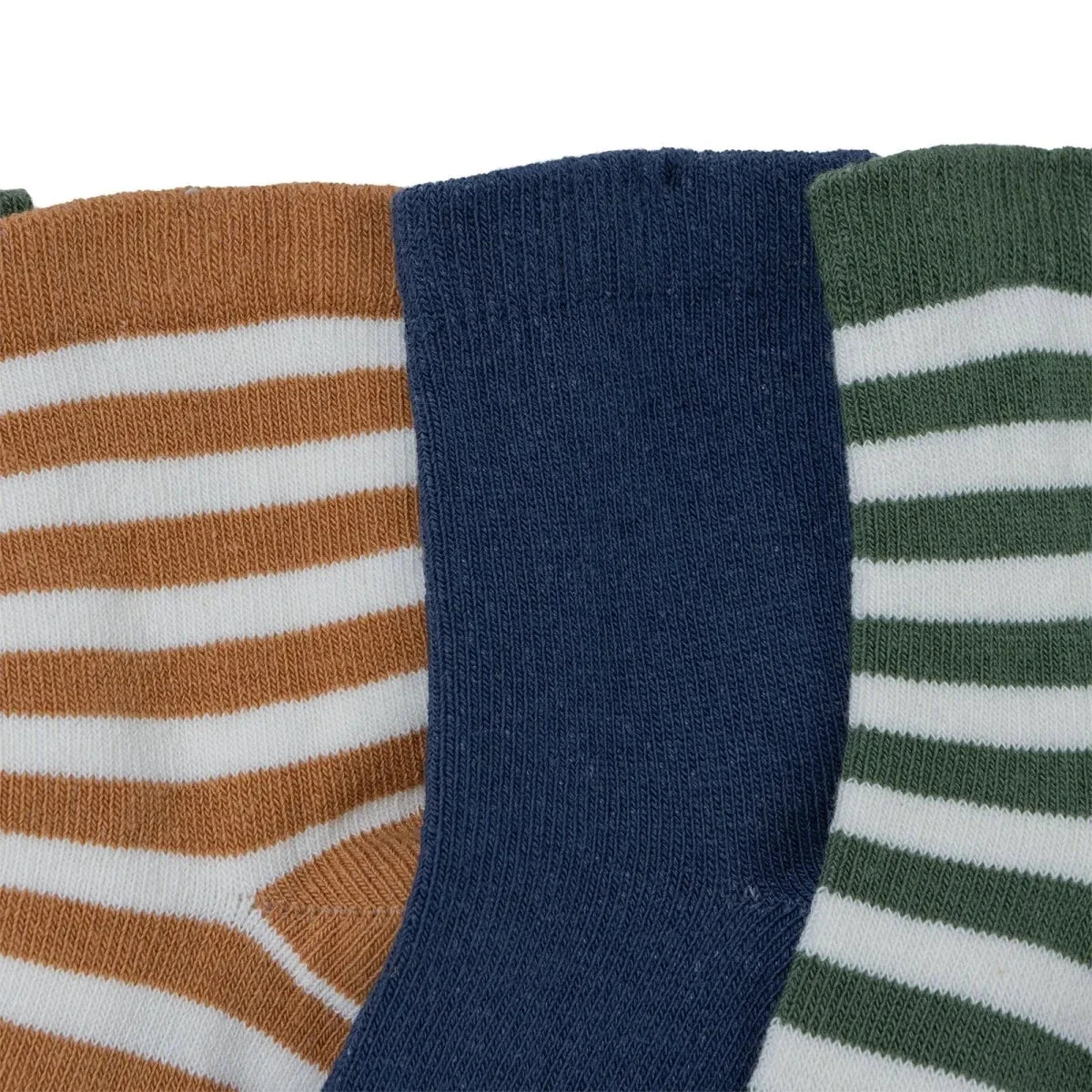 HelloBaby Striped 5 Pack Ankle Baby Socks (Newborn to 4-5 Years) - Navy Blue