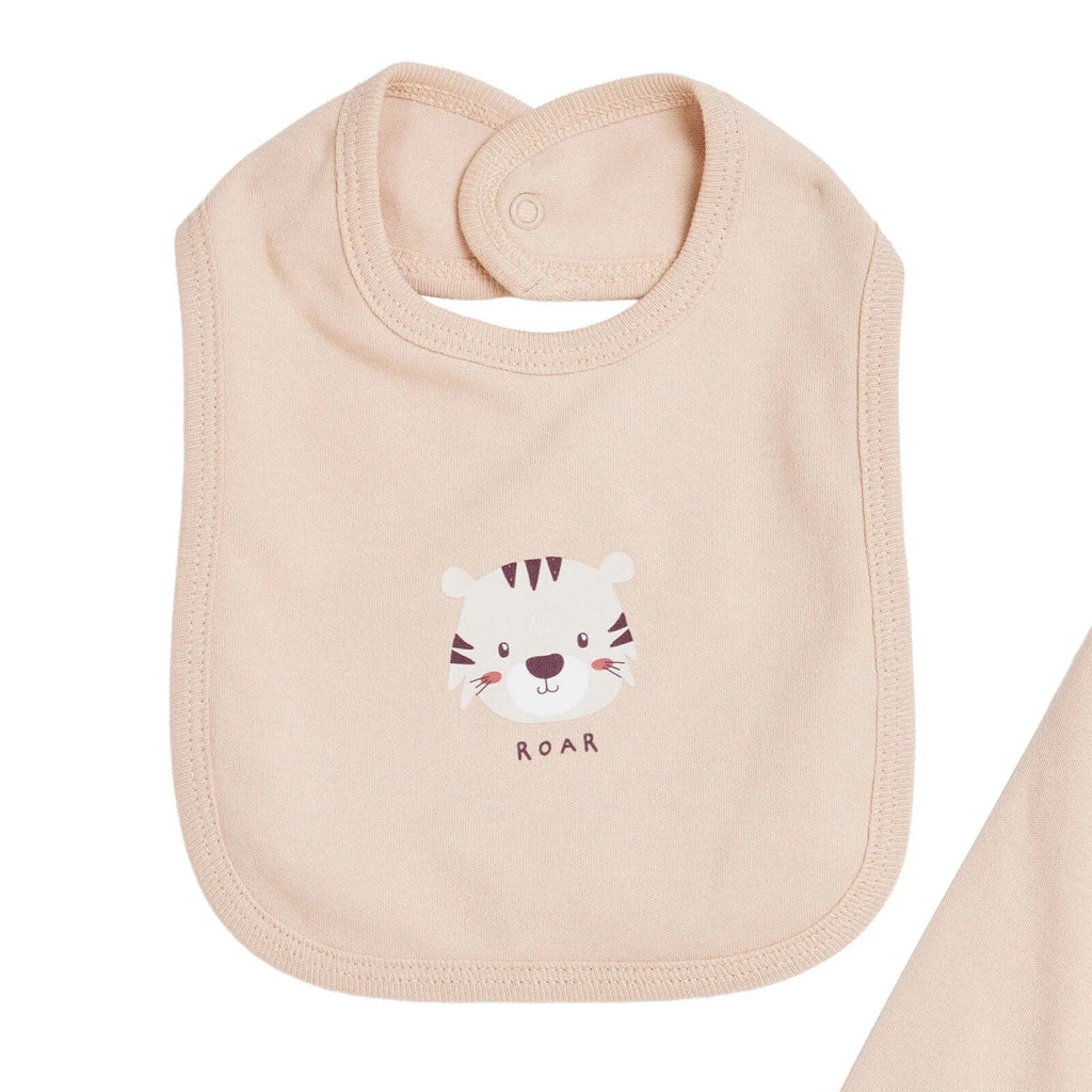HelloBaby 5 Piece Lion Print Baby Hospital Bag Set (Newborn)