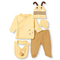HelloBaby 5 Piece Animal Print Baby Hospital Bag Set (Newborn)