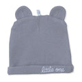 HelloBaby Slogan Print Ribbed Baby Hat (Newborn)