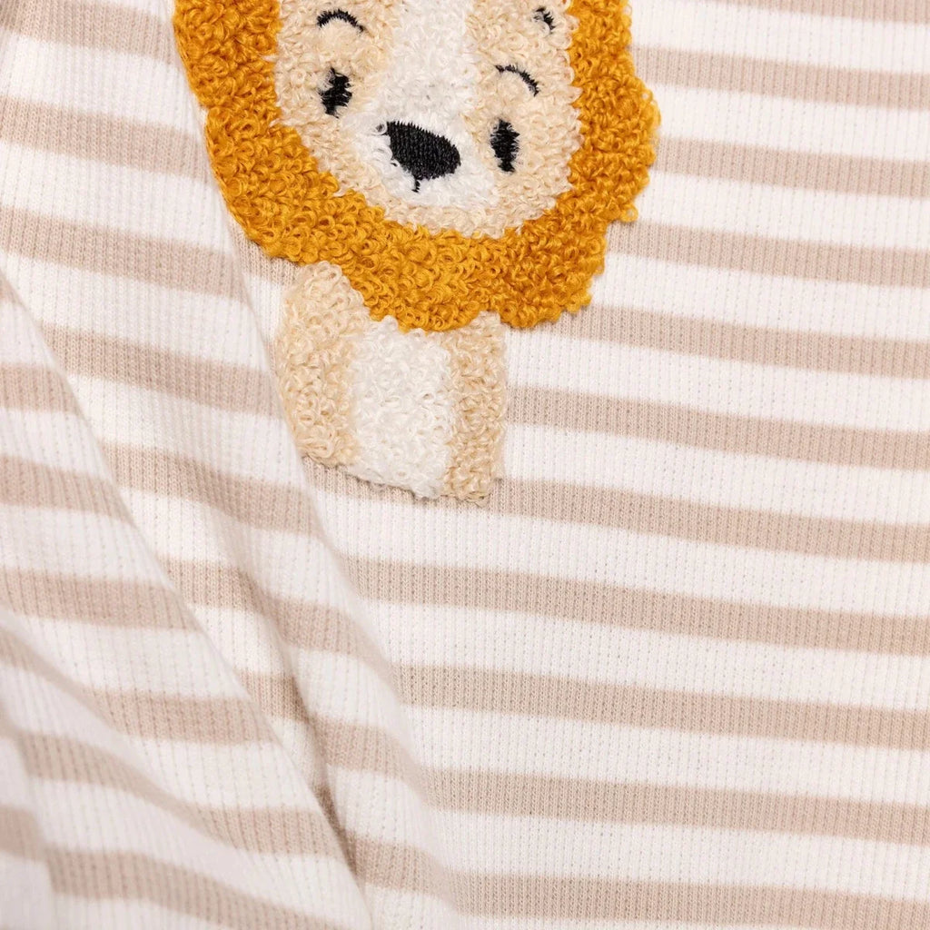 HelloBaby Lion Print Footless Baby Sleepsuit (Newborn to 6-9 Months)