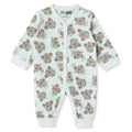 HelloBaby Car Print Long Sleeve Footless Baby Sleepsuit (Newborn to 9 Months) - Ecru