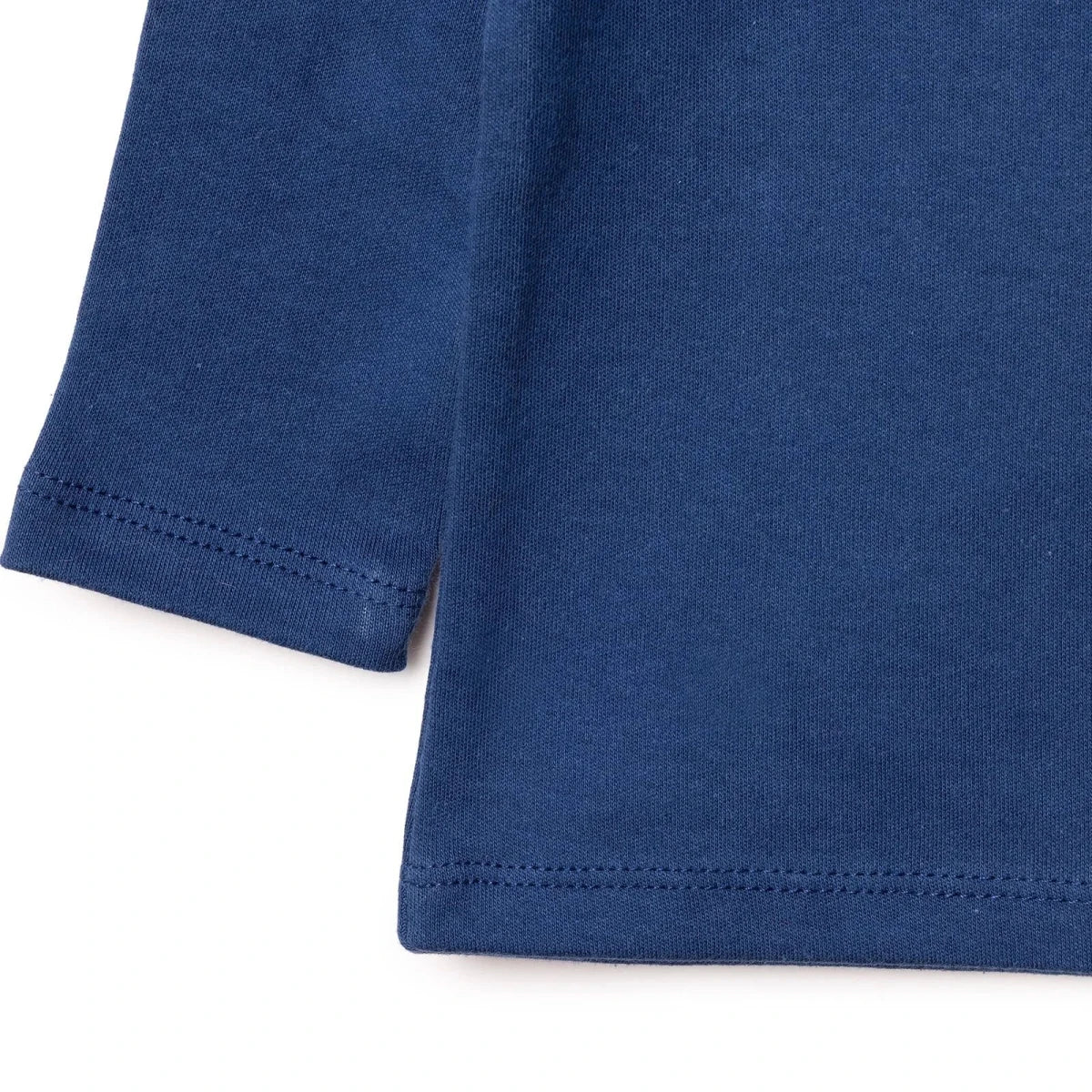 HelloBaby Long Sleeve Interlock Baby T-Shirt (3-6 Months to 2-3 Years) - Navy Blue