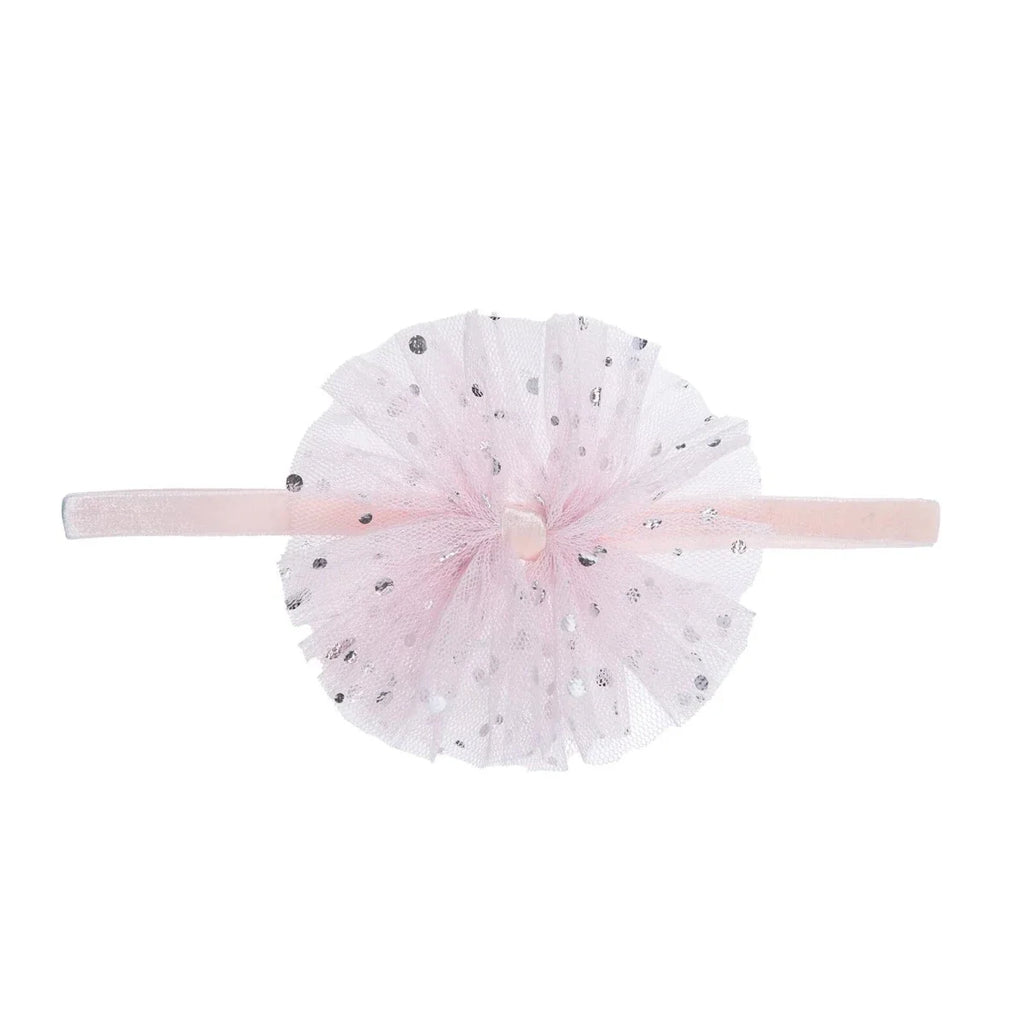 HelloBaby Polka Dot Tulle Baby Headband (One Size)