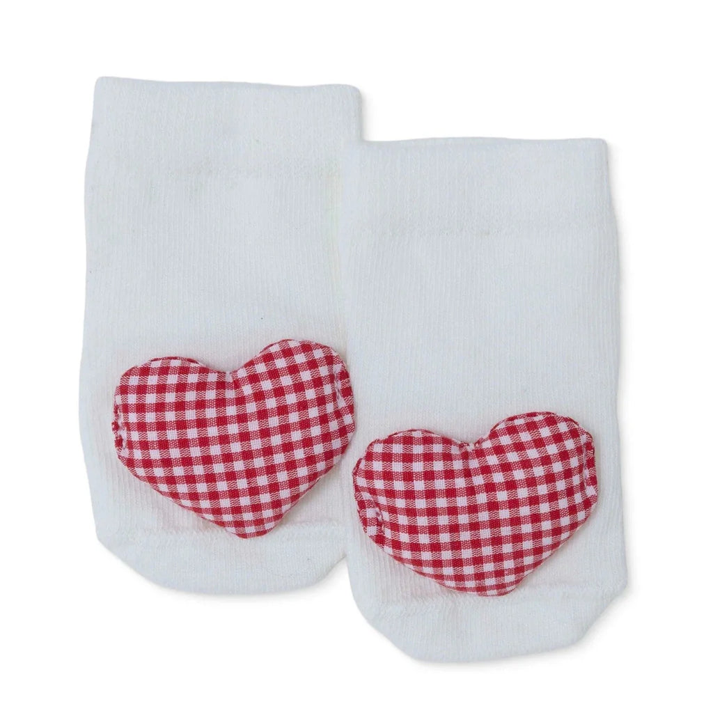 HelloBaby Heart Print Animal Novelty Baby Socks (Newborn to 12 Months)