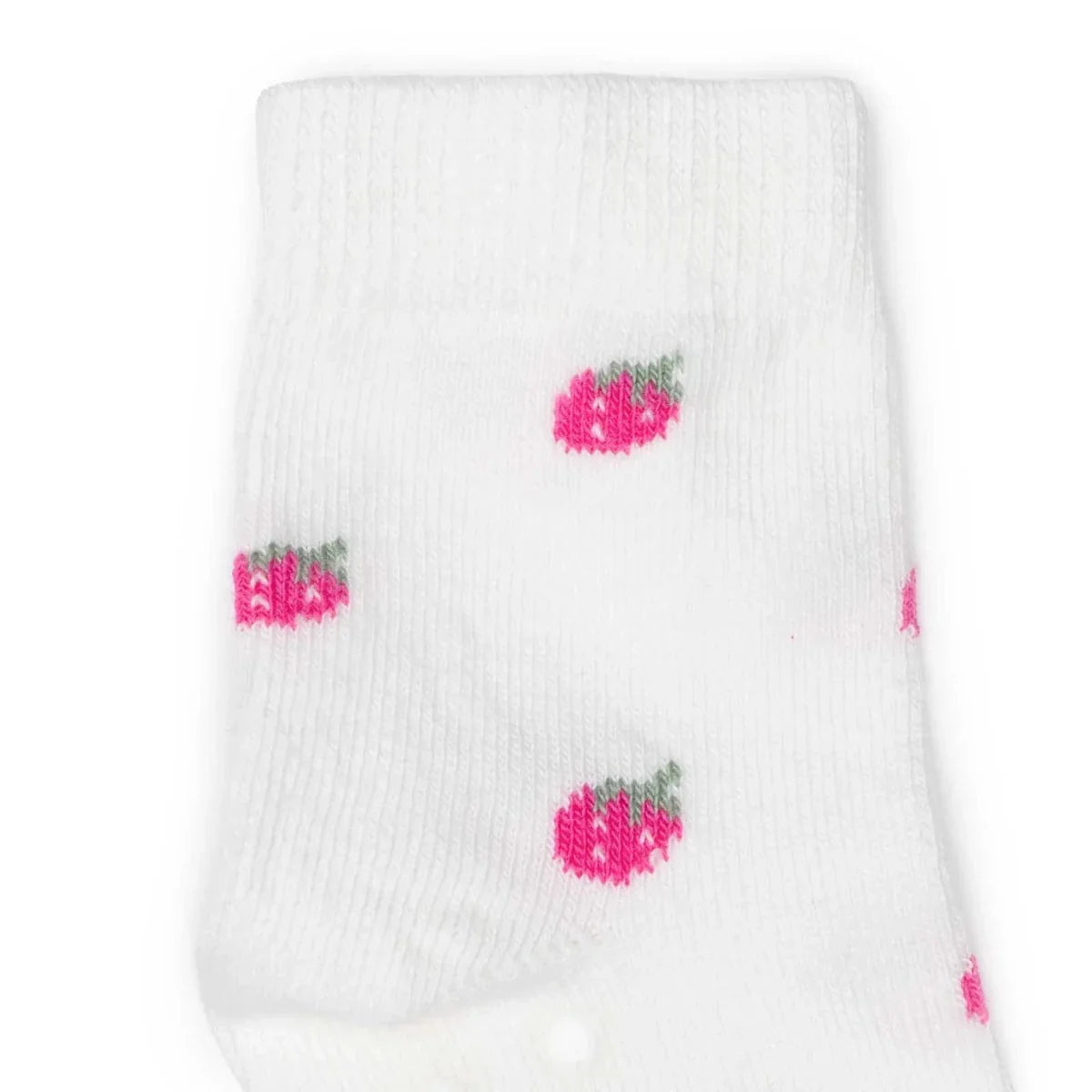 HelloBaby Girls Pack of 3 Non-Slip Socks Animal Print Cotton Rich - Red