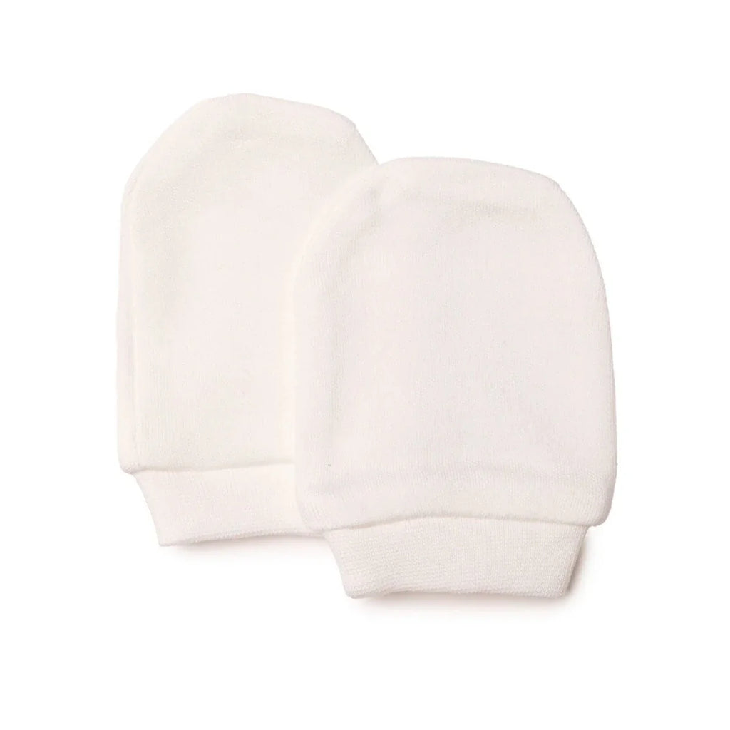 HelloBaby Heart Print Baby Scratch Mitts (Newborn)
