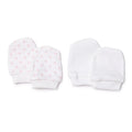 HelloBaby Polka Dot Print Baby Scratch Mitts (Newborn)