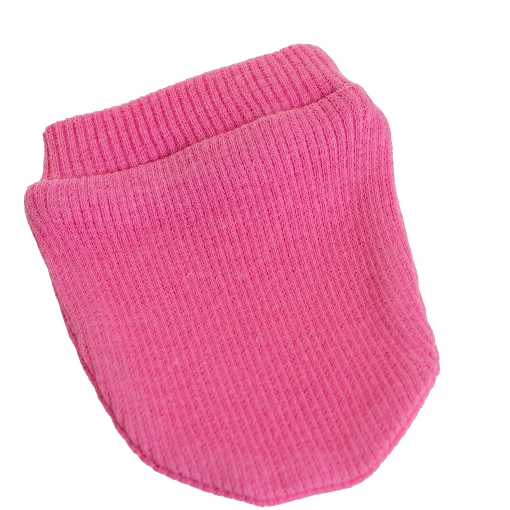 HelloBaby Ribbed Cuff Interlock Baby Scratch Mitts (Newborn)