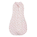 HelloBaby Floral Print Zip-Up Baby Swaddle (Newborn)