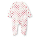 HelloBaby Polka Dot Long Sleeve Baby Sleepsuit with Feet (Newborn to 6-9 Months)
