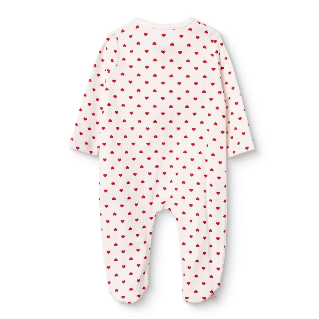 HelloBaby Polka Dot Long Sleeve Baby Sleepsuit with Feet (Newborn to 6-9 Months)