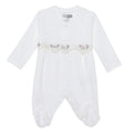 HelloBaby Floral Print Long Sleeve Footed Baby Sleepsuit (Newborn to 6-9 Months)