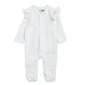 HelloBaby Long Sleeve Ribbed Footed Baby Sleepsuit (Newborn to 6-9 Months)