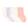 HelloBaby 5 Pack Heart Print Ankle Baby Socks (Newborn to 4-5 Years)