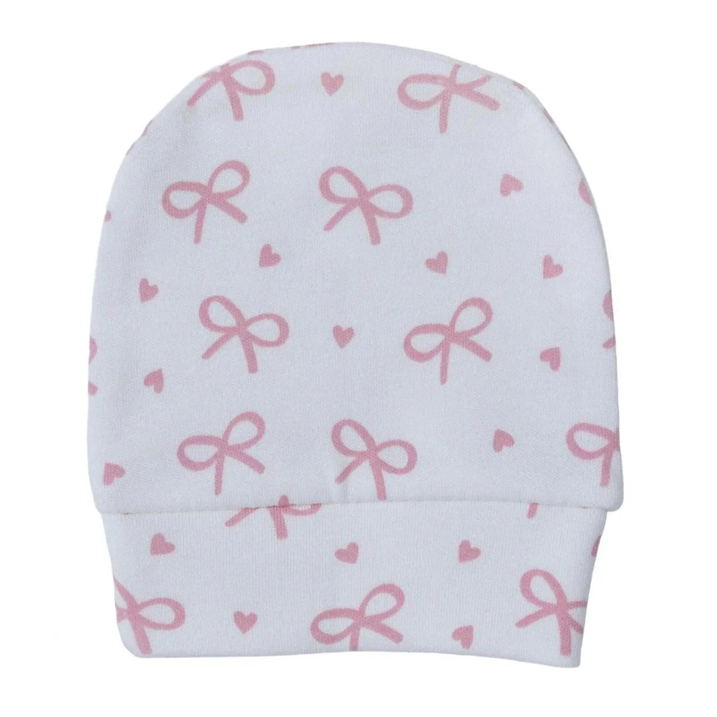 HelloBaby Bear Print Baby Bodysuit, Hat & Bottoms Set (Newborn to 6-9 Months)