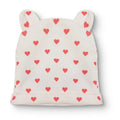 HelloBaby Heart Print Interlock Baby Hat (Newborn)