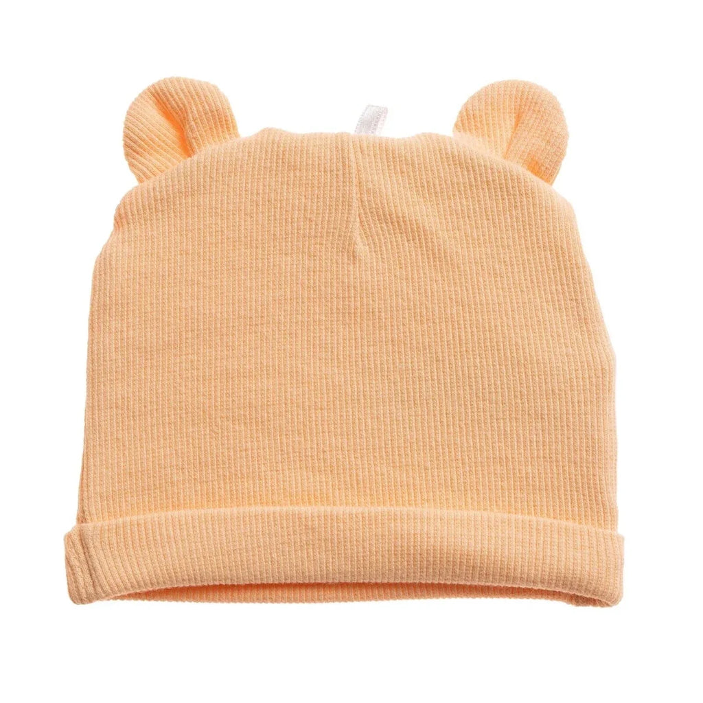 HelloBaby Ribbed Baby Hat (Newborn) - Salmon