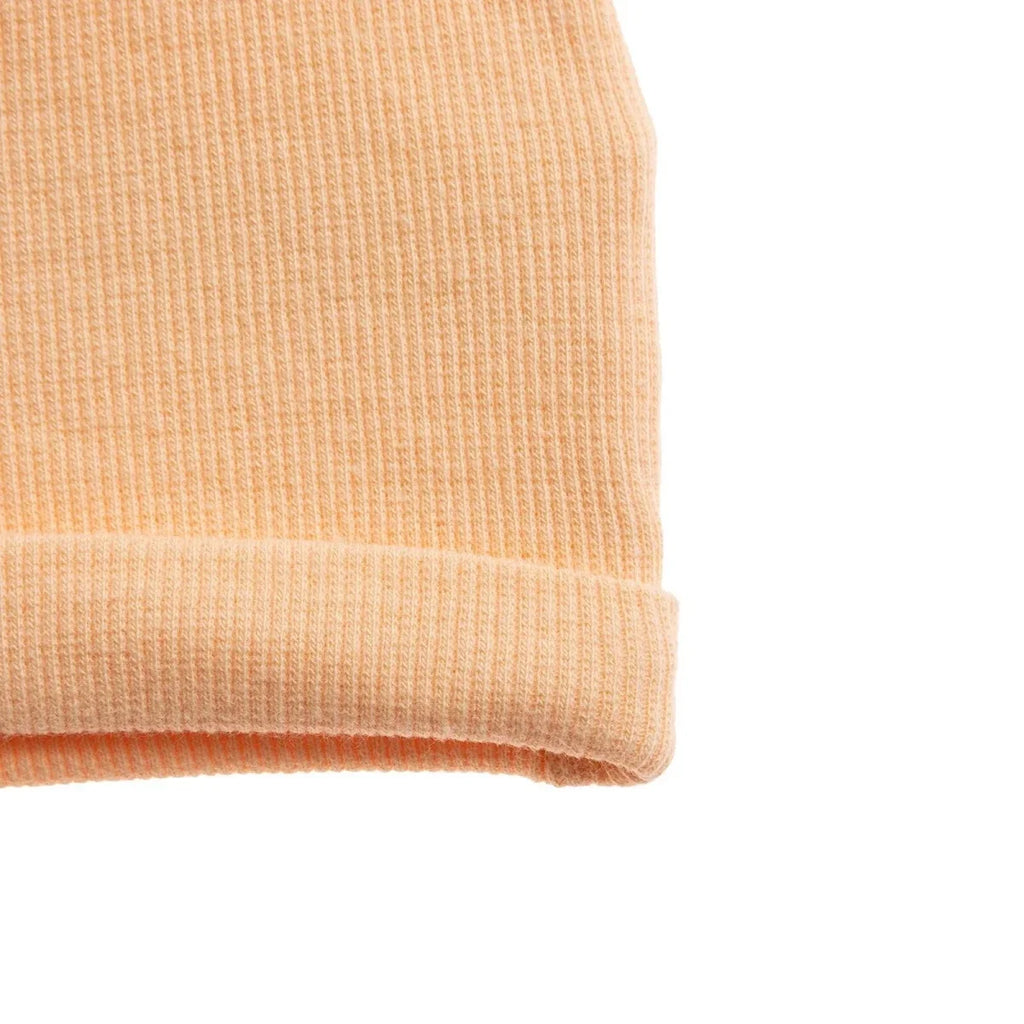HelloBaby Ribbed Baby Hat (Newborn) - Salmon