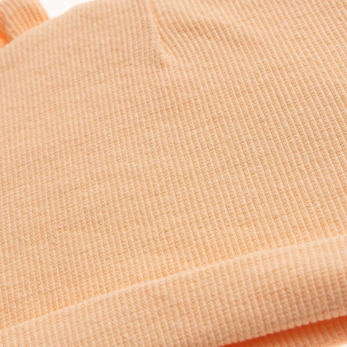 HelloBaby Ribbed Baby Hat (Newborn) - Salmon