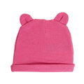 HelloBaby Ribbed Baby Hat (Newborn) - Dark Pink