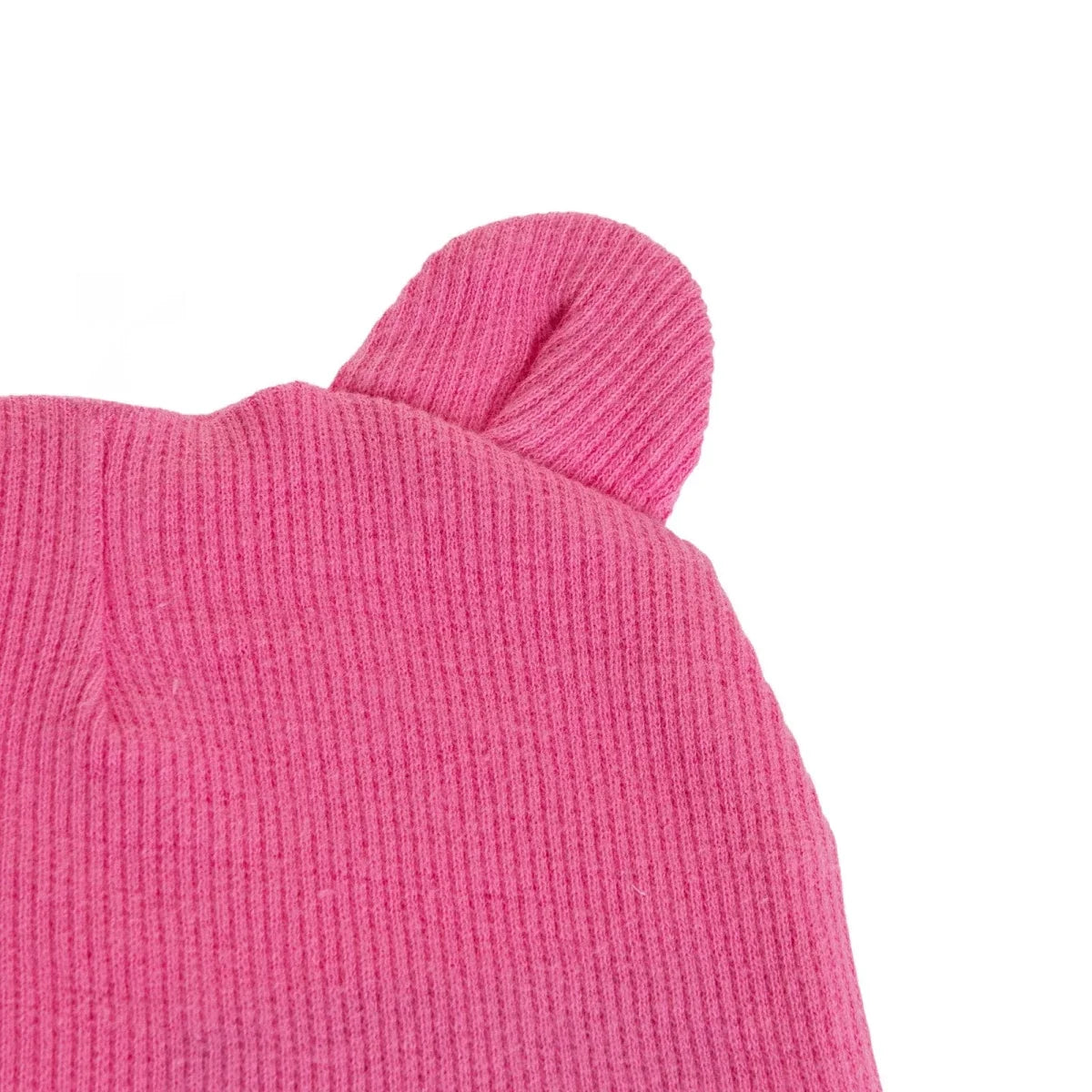 HelloBaby Ribbed Baby Hat (Newborn) - Dark Pink