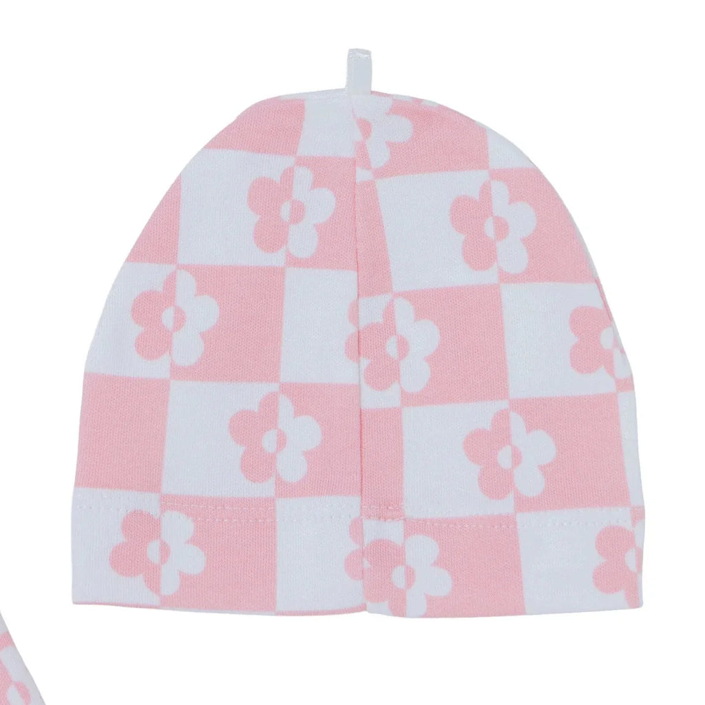 HelloBaby "Just Love" Slogan Baby Bodysuit, Hat & Sleepsuit Set (Newborn to 3-6 Months)