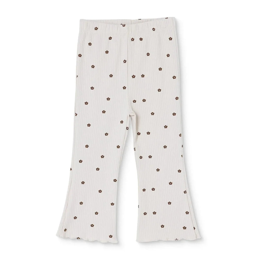 HelloBaby Floral Print Lightweight Ribbed Baby Leggings (3-6 Months to 4-5 Years)