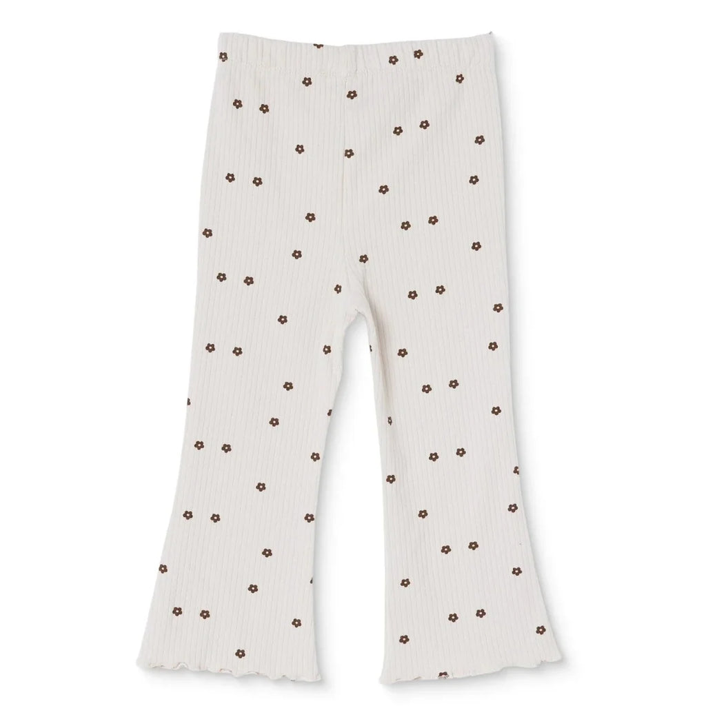 HelloBaby Floral Print Lightweight Ribbed Baby Leggings (3-6 Months to 4-5 Years)