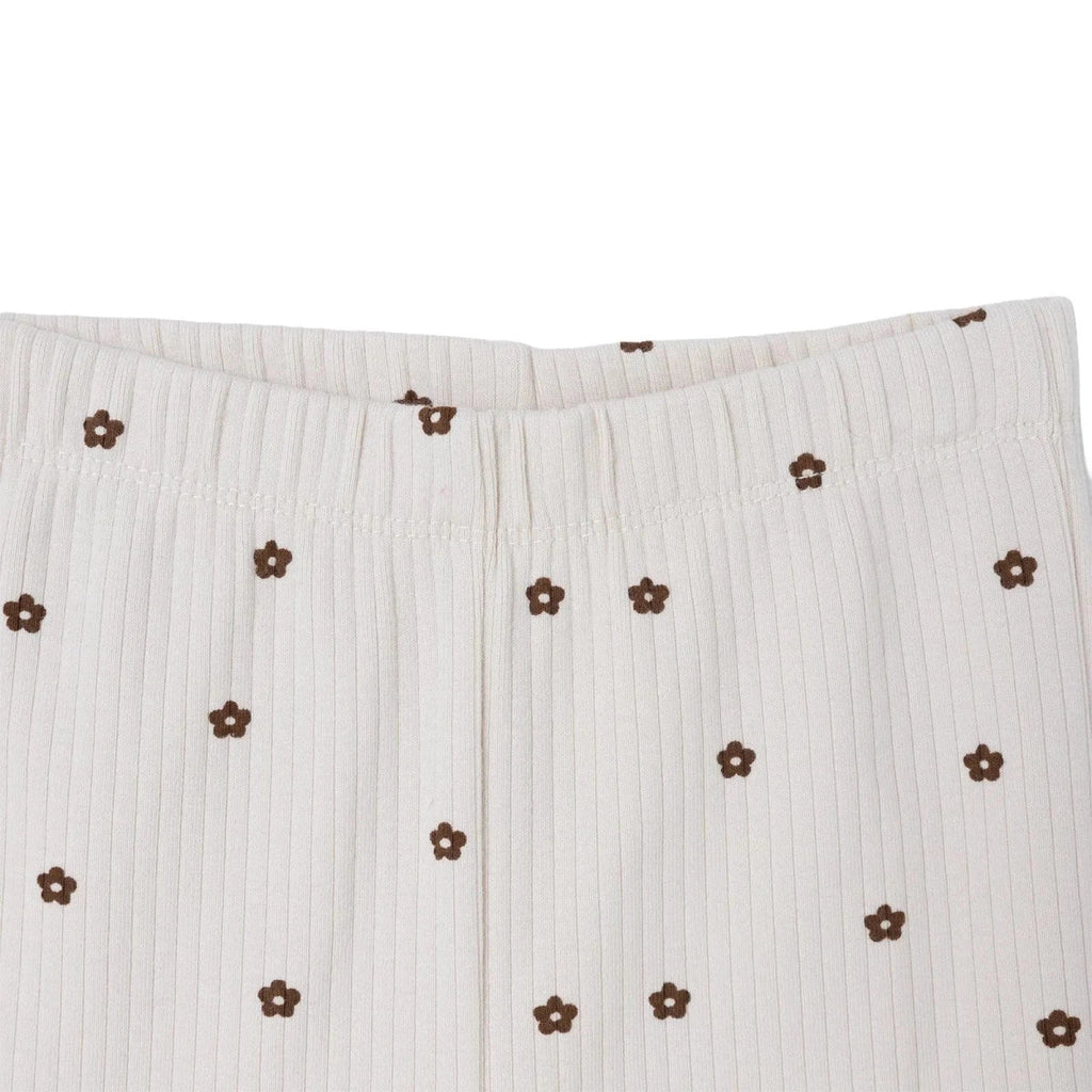 HelloBaby Floral Print Lightweight Ribbed Baby Leggings (3-6 Months to 4-5 Years)