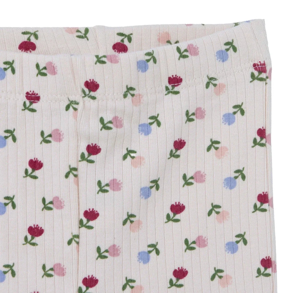 HelloBaby Floral Print Ribbed Baby Leggings (3-6 Months to 4-5 Years)