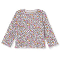 HelloBaby Floral Print Long Sleeve Baby T-Shirt (3-6 Months to 2-3 Years) - Ecru Printed