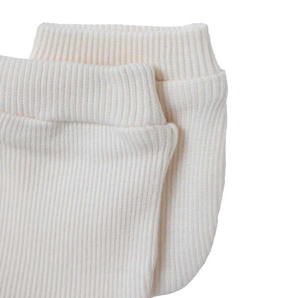 HelloBaby Ribbed Baby Scratch Mitts (Newborn)