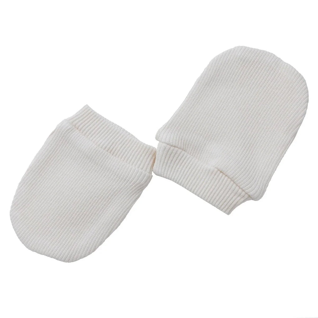 HelloBaby Ribbed Baby Scratch Mitts (Newborn)