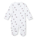 HelloBaby Slogan Print Long Sleeve Footed Baby Sleepsuit (Newborn to 6-9 Months)