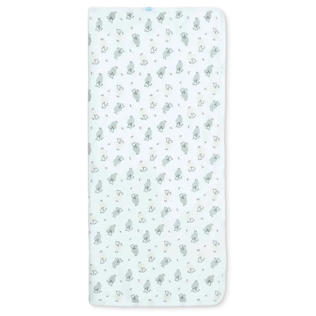 Little Dreams Animal Print Jersey Baby Blanket (80 x 90 cm)