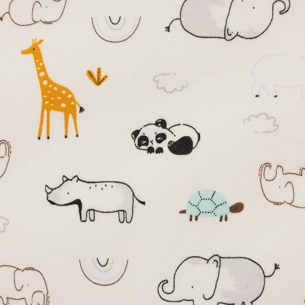 Little Dreams Animal Print Jersey Baby Blanket (80 x 90 cm)