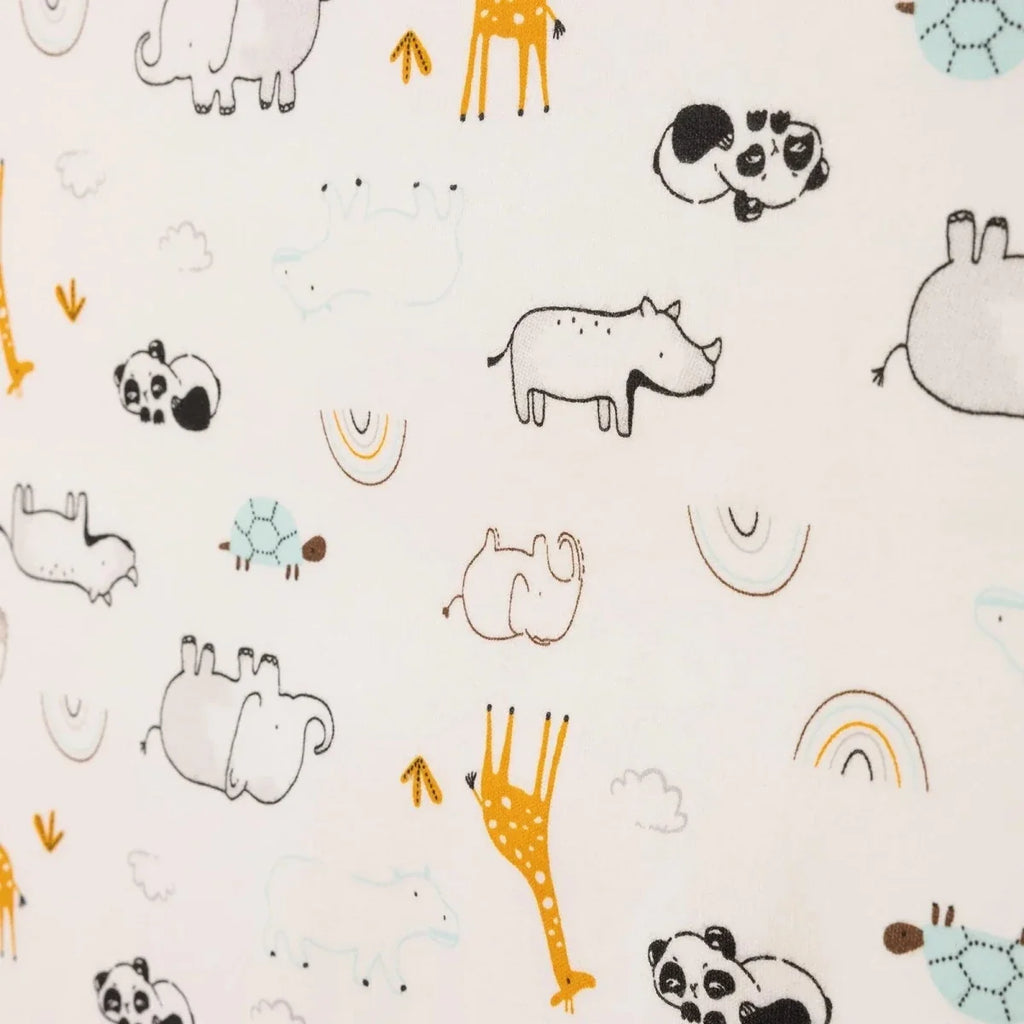 Little Dreams Animal Print Jersey Baby Blanket (80 x 90 cm)