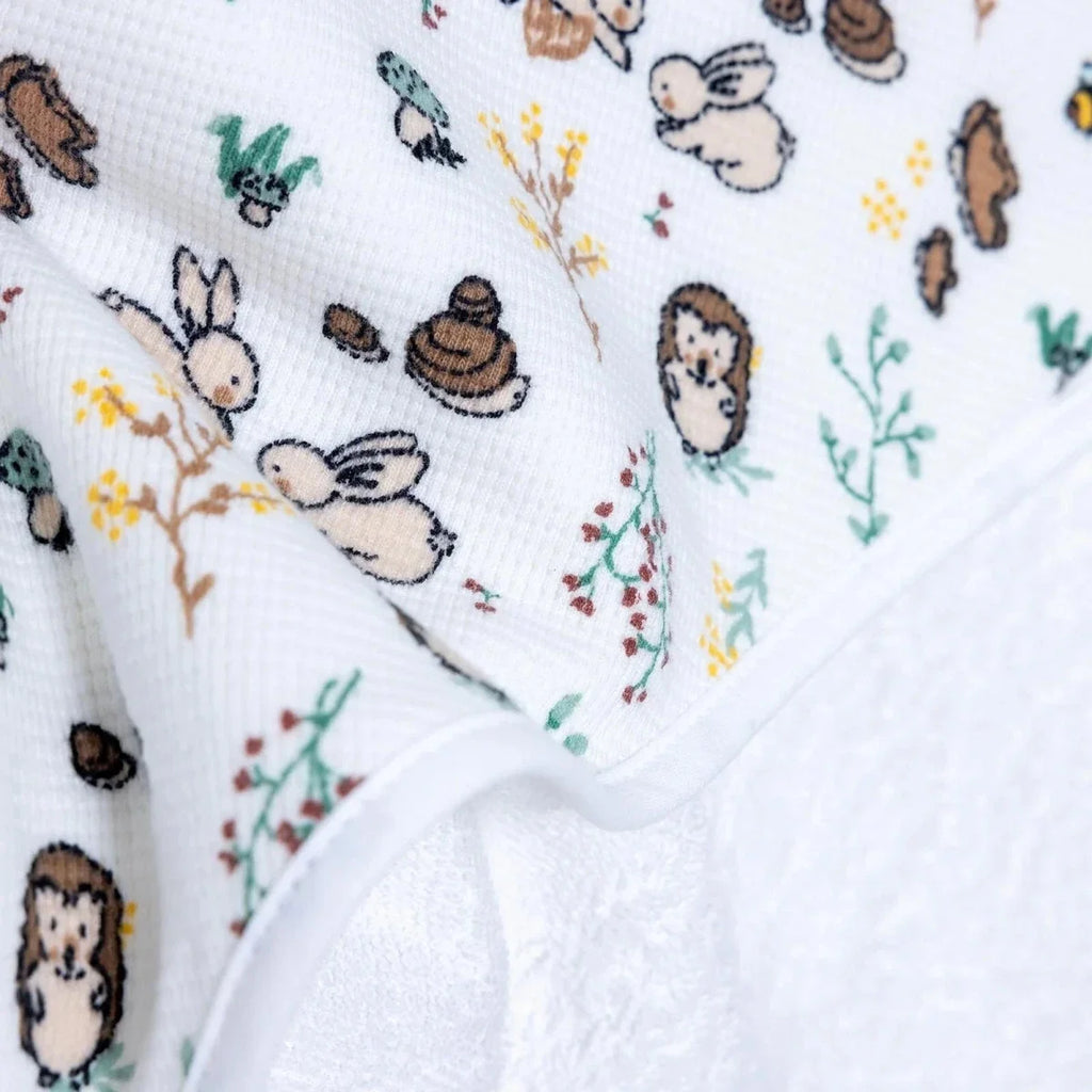 Mollia Animal Print Baby Bath Towel (75 x 75 cm)