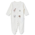 Bebetto Crew Neck Long Sleeve Baby Sleepsuit with Feet (Newborn to 6-9 Months)