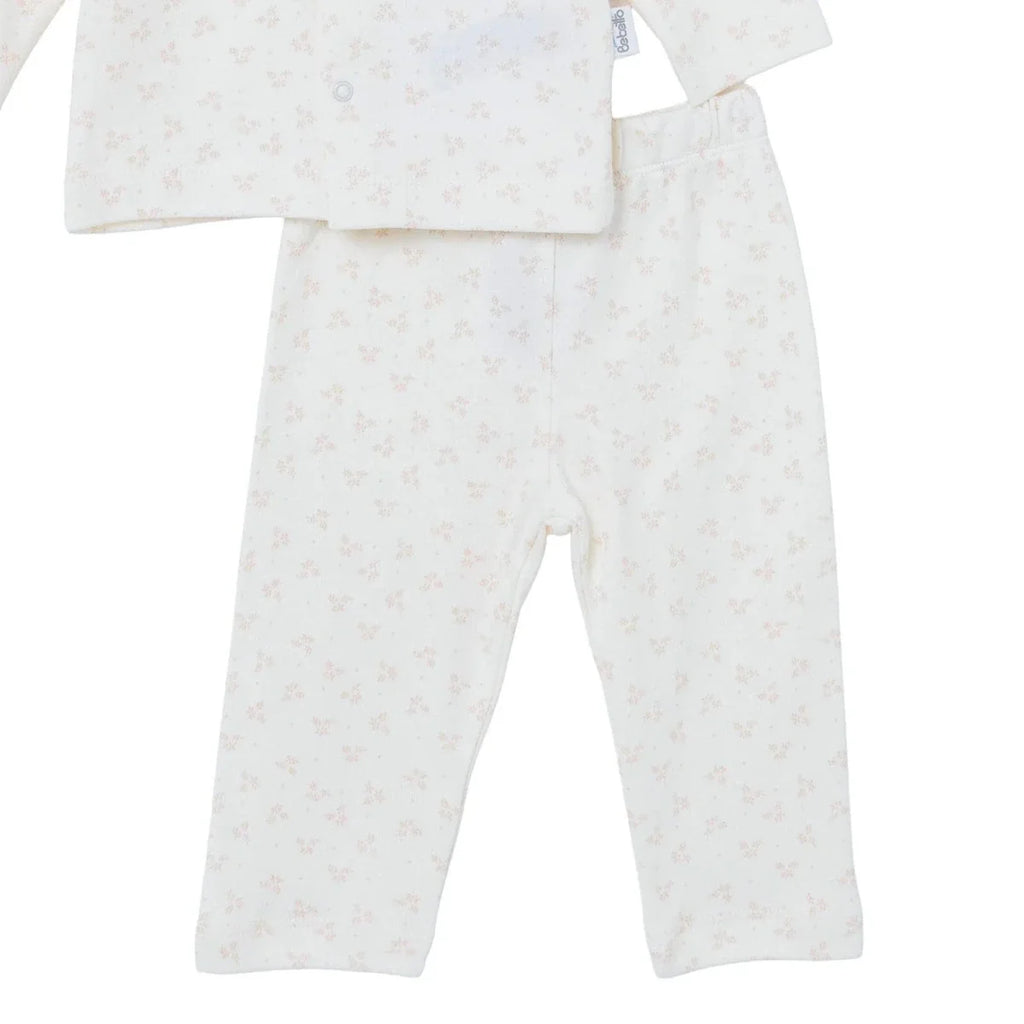 Bebetto Floral Print Baby Sweatshirt & Leggings Set (1-3 Months to 12 Months)