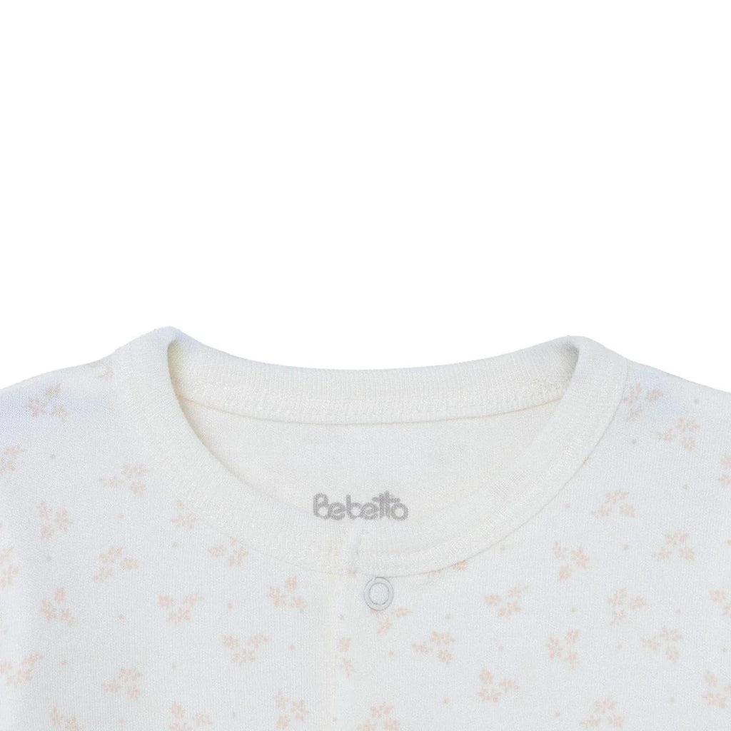 Bebetto Floral Print Baby Sweatshirt & Leggings Set (1-3 Months to 12 Months)