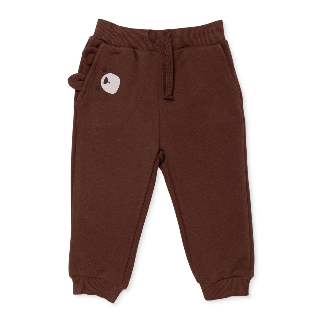 HelloBaby Bear Print Drawstring Baby Joggers (9-12 Months to 4-5 Years)