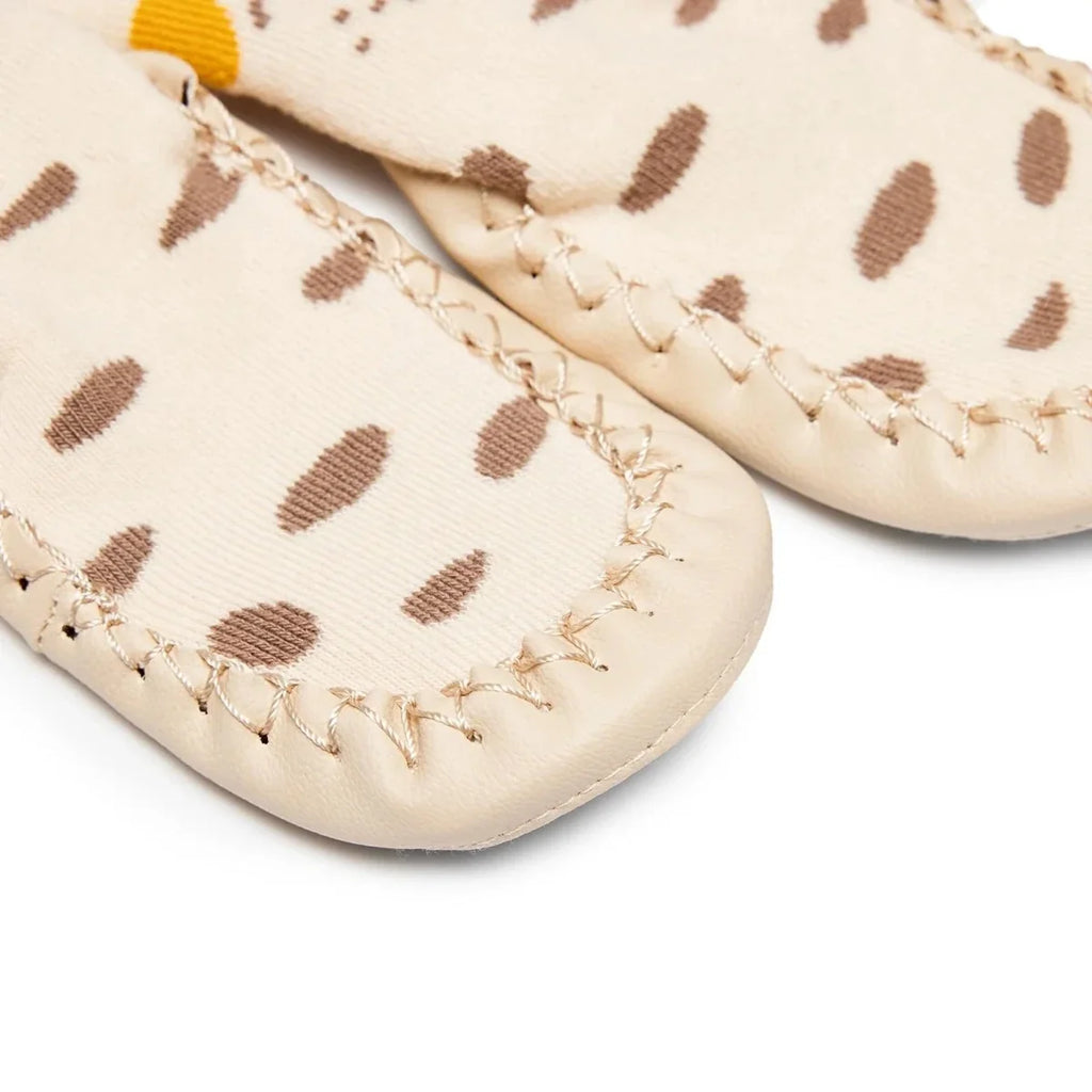 HelloBaby Spotty Dog Print Slipper Baby Socks
