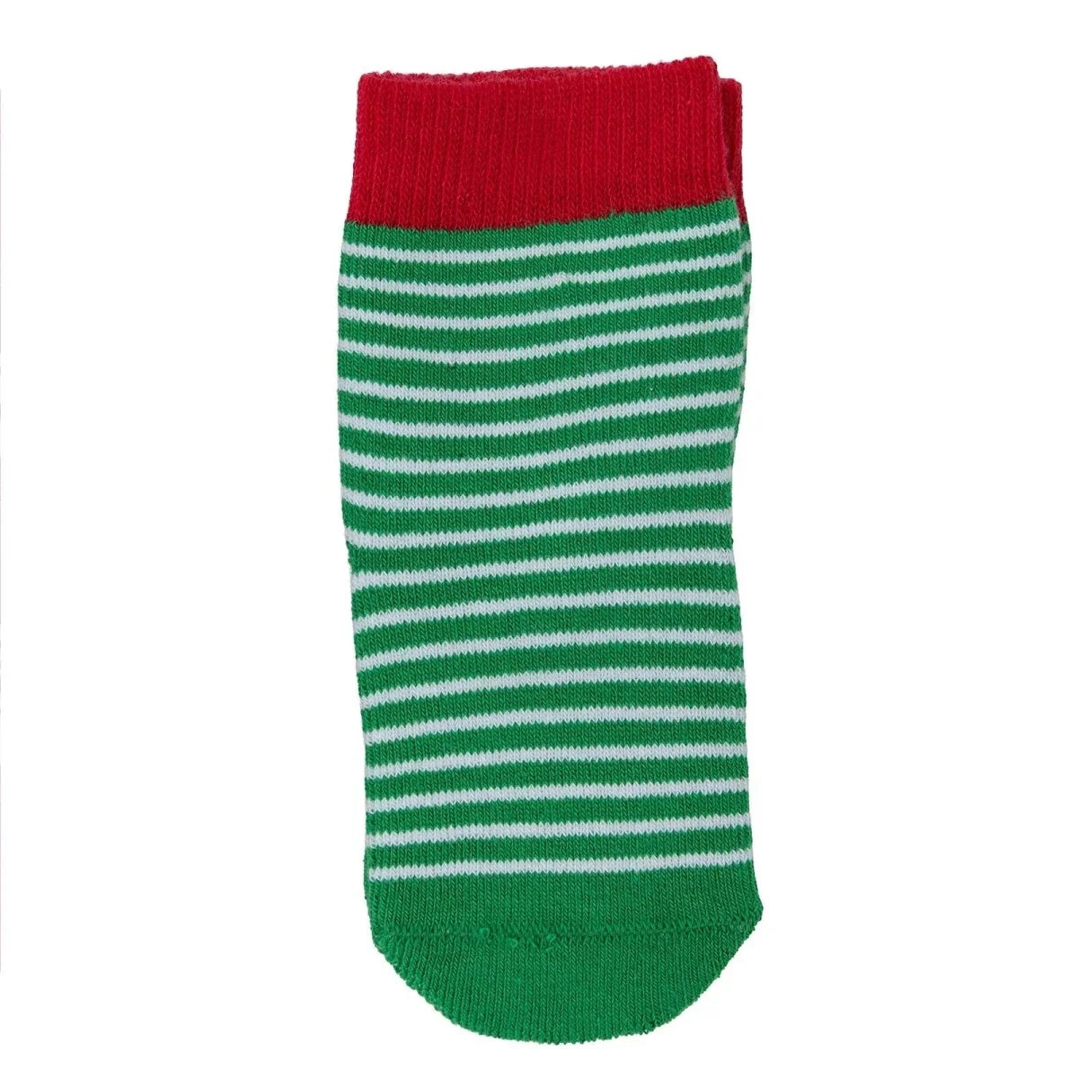 HelloBaby 3 Pack Reindeer Print Towelling Baby Socks (Newborn to 2-3 Years) - Red