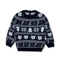 HelloBaby Christmas Motif Buttoned Knitted Baby Jumper (9-12 Months to 3-4 Years)