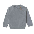 HelloBaby Buttoned Cotton Knitted Baby Jumper (6-9 Months to 3-4 Years)