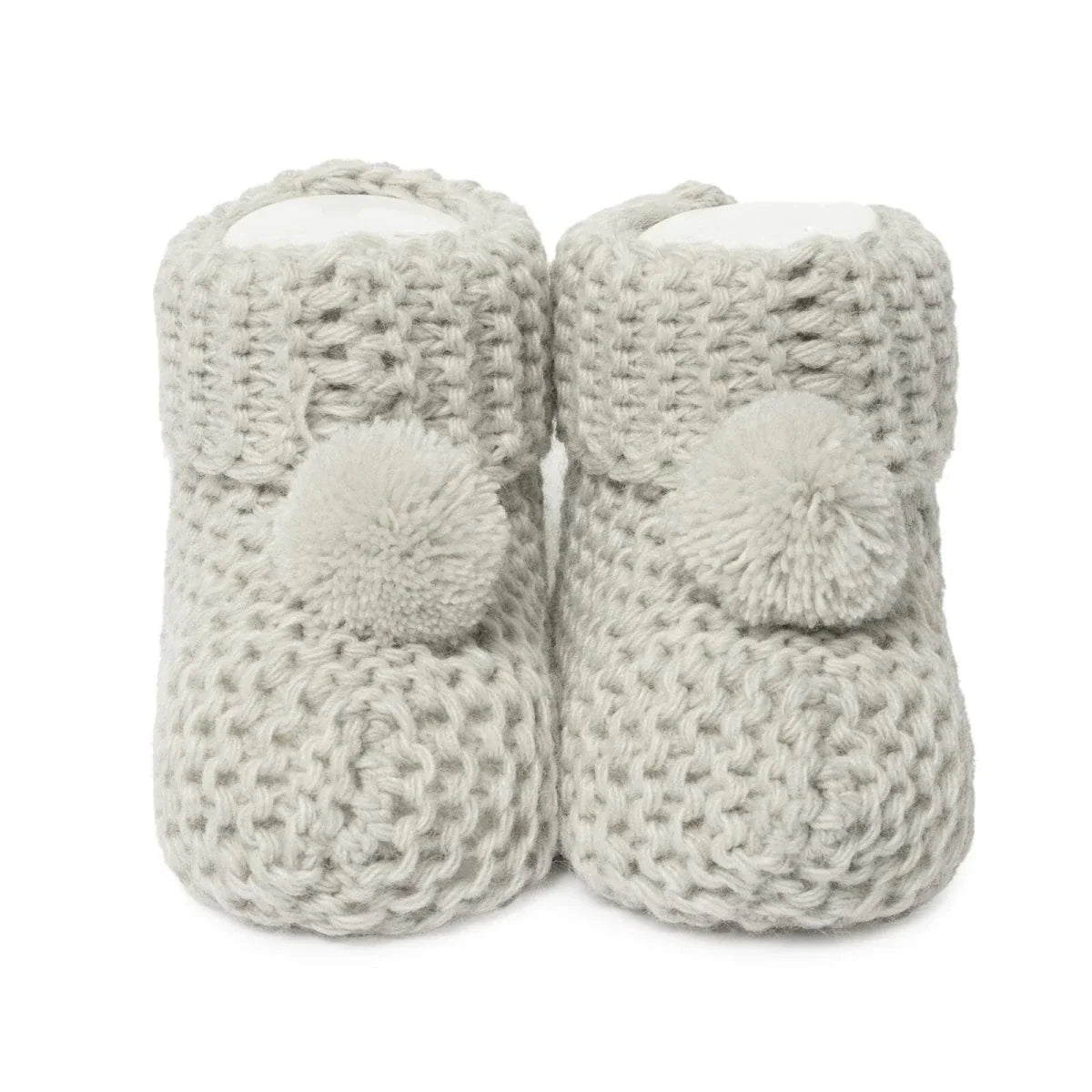 HelloBaby Fine Knit Baby Booties (Newborn to 3 Months)